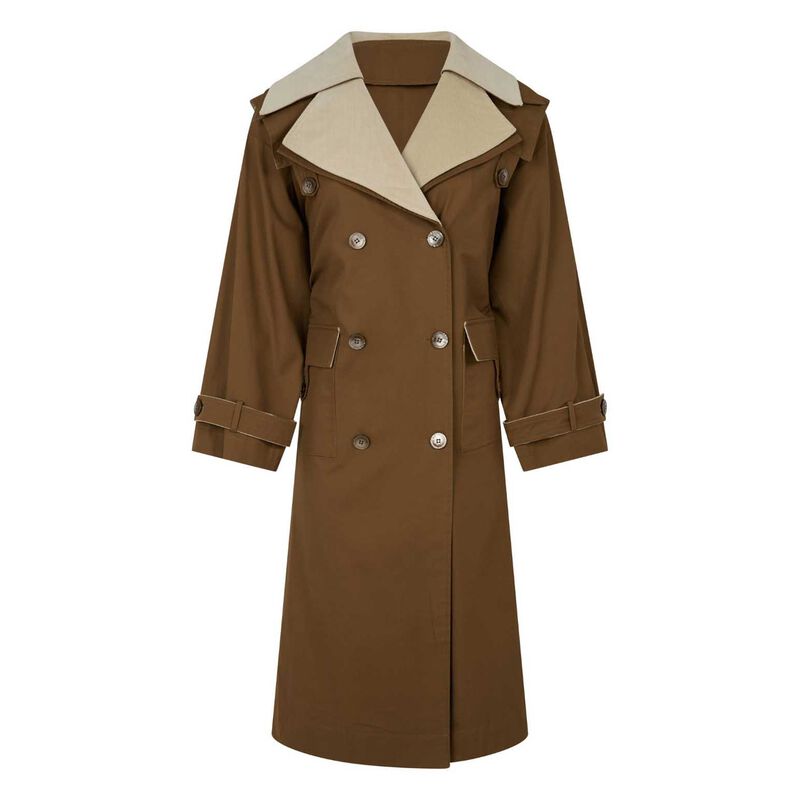 COMMONPLACE ESSENTIALS Double Layer Trench image number 2